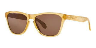 Oakley FROGSKINS XS JUNIOR OJ 9006 men Brown Squared Sunglasses