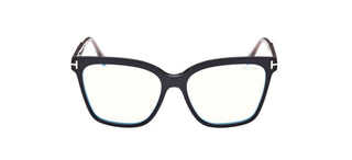 Tom Ford FT5892-B BLUE BLOCK women Black Geometric Eyeglasses