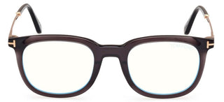 Tom Ford FT5904-B BLUE BLOCK men Black Squared Eyeglasses