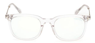 Tom Ford FT5904-B BLUE BLOCK men Transparent Squared Eyeglasses