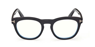 Tom Ford FT6081-B BLUE B LOCK unisex Black Geometric Eyeglasses