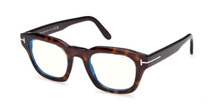Tom Ford FT6083-B BLUE BLOCK unisex Havana Squared Eyeglasses