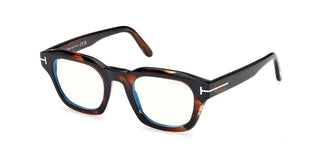 Tom Ford FT6083-B BLUE BLOCK unisex Havana Squared Eyeglasses