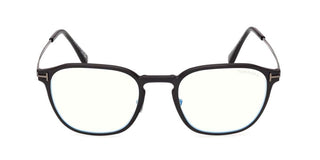 Tom Ford FT6087-B BLUE BLOCK men Black Geometric Eyeglasses