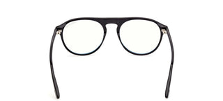 Tom Ford FT6118-B BLUE BLOCK unisex Black Pilot Eyeglasses