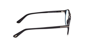 Tom Ford FT6118-B BLUE BLOCK unisex Black Pilot Eyeglasses