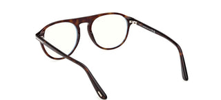 Tom Ford FT6118-B BLUE BLOCK unisex Havana Pilot Eyeglasses