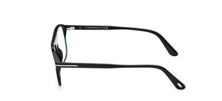 Tom Ford FT6167-B BLUE BLOCK men Black Pilot Eyeglasses