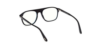 Tom Ford FT6167-B BLUE BLOCK men Black Pilot Eyeglasses