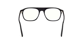 Tom Ford FT6167-B BLUE BLOCK men Black Pilot Eyeglasses