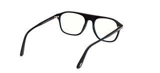 Tom Ford FT6167-B BLUE BLOCK men Black Pilot Eyeglasses
