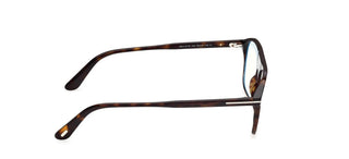 Tom Ford FT6167-B BLUE BLOCK men Havana Pilot Eyeglasses