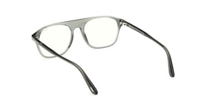 Tom Ford FT6167-B BLUE BLOCK men Green Pilot Eyeglasses