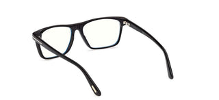 Tom Ford FT6170-B BLUE BLOCK unisex Black Geometric Eyeglasses