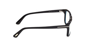 Tom Ford FT6170-B BLUE BLOCK unisex Black Geometric Eyeglasses