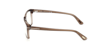 Tom Ford FT6170-B BLUE BLOCK unisex Brown Geometric Eyeglasses