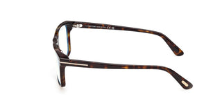 Tom Ford FT6170-B BLUE BLOCK unisex Havana Geometric Eyeglasses