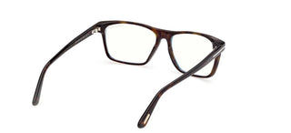 Tom Ford FT6170-B BLUE BLOCK unisex Havana Geometric Eyeglasses