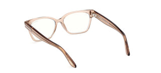 Tom Ford FT6171-B BLUE BLOCK women Brown Rectangle Eyeglasses