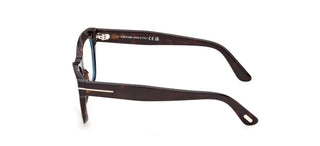 Tom Ford FT6173-B BLUE BLOCK unisex Havana Squared Eyeglasses