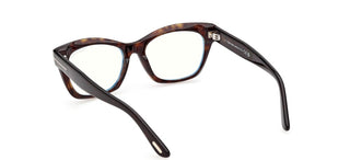Tom Ford FT6173-B BLUE BLOCK unisex Havana Squared Eyeglasses