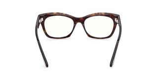 Tom Ford FT6173-B BLUE BLOCK unisex Havana Squared Eyeglasses