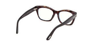 Tom Ford FT6173-B BLUE BLOCK unisex Havana Squared Eyeglasses