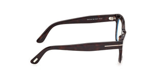 Tom Ford FT6173-B BLUE BLOCK unisex Havana Squared Eyeglasses