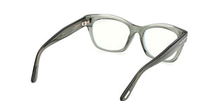 Tom Ford FT6173-B BLUE BLOCK unisex Green Squared Eyeglasses