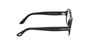 Tom Ford FT6174-B BLUE BLOCK women Black Rectangle Eyeglasses