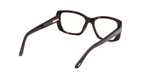 Tom Ford FT6176-B BLUE BLOCK women Havana Cat Eye Eyeglasses