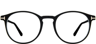 Tom Ford FT 5294 men Black Round Eyeglasses