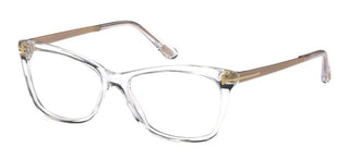 Tom Ford FT 5353 women Transparent Geometric Eyeglasses