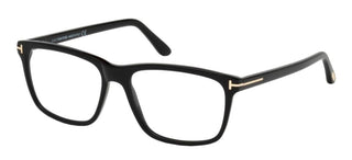 Tom Ford FT 5479-B BLUE BLOCK men Black Geometric Eyeglasses
