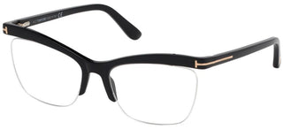 Tom Ford FT 5540 women Black Cat Eye Eyeglasses