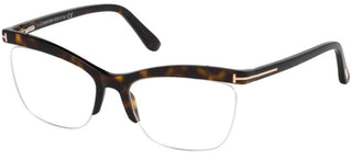 Tom Ford FT 5540 women Havana Cat Eye Eyeglasses