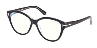 Tom Ford FT 5954-B BLUE FILTER women 0 Cat Eye Eyeglasses