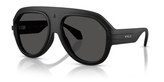 Moncler Fynder Me8012u Unisex Black Shield Sunglasses