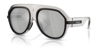 Moncler Fynder Me8012u Unisex Grey Shield Sunglasses