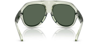 Moncler Fynder Me8012u Unisex Green Shield Sunglasses
