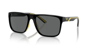 Scuderia Ferrari Fz 6002u Men Black Squared Sunglasses