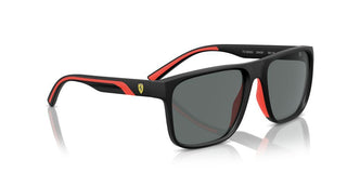 Scuderia Ferrari Fz 6002u Men Black Squared Sunglasses
