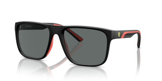 Scuderia Ferrari Fz 6002u Men Black Squared Sunglasses
