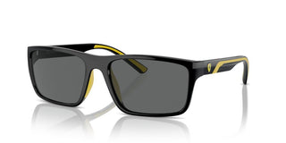 Scuderia Ferrari Fz 6003u Men Black Rectangle Sunglasses