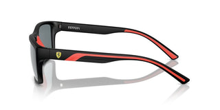 Scuderia Ferrari Fz 6003u Men Black Rectangle Sunglasses