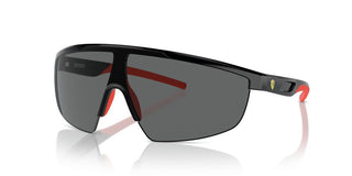 Scuderia Ferrari Fz 6005u Unisex Black Squared Sunglasses