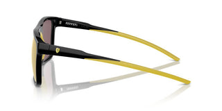 Scuderia Ferrari Fz 6006 Men Black Squared Sunglasses