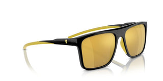 Scuderia Ferrari Fz 6006 Men Black Squared Sunglasses