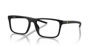 Scuderia Ferrari Fz 8001u Men Black Geometric Eyeglasses