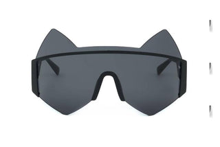 Gcds Gd0002 Unisex Black Shield Sunglasses
